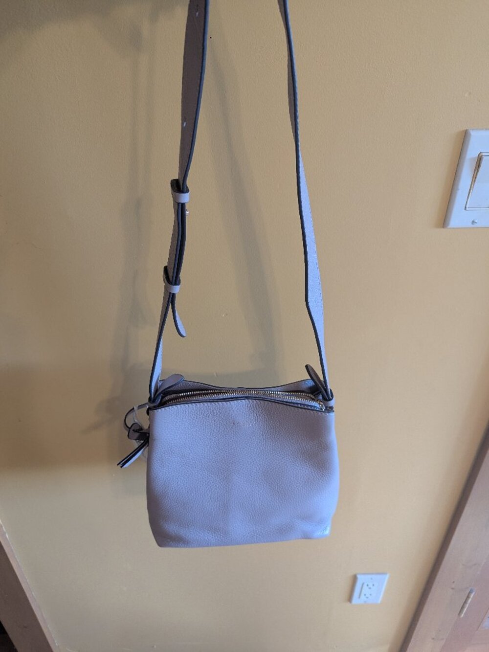 Radley London leather mauve purse nwt